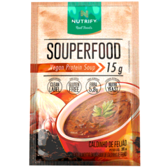 Souperfood Sopa Proteica - Feijão - 10 sachês - Nutrify