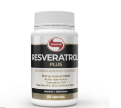 Resveratrol Plus 60 Cápsulas 1000mg - Vitafor