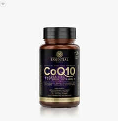 CoQ10 + Omega 3TG + Vit E - 60 caps - Essential Nutrition