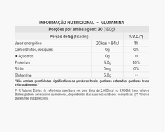 Glutamina caixa 30 sachês de 5g cada - Essential Nutrition - PuraSaude.com.br 
