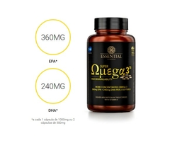 Super Omega 3 TG 500MG 120 Caps - Essential Nutrition - PuraSaude.com.br 