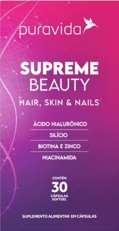Supreme Beauty Hair, Skin & Nails - 30 Cáps -Pura Vida