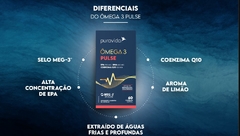 Ômega 3 Pulse - Coenzima Q10 + 2.124mg de Ômega 3 -Puravida - comprar online