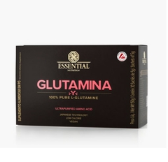 Glutamina caixa 30 sachês de 5g cada - Essential Nutrition