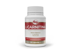 L-Carnitina - 120 cápsulas de 500 mg - Vitafor
