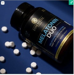 Imagem do Melatonin Duo (Menta) 120 Comp - Essential Nutrition