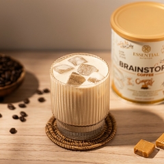 Brainstorm Coffee Caramel Latte Lata 274g/20Doses - Essential - PuraSaude.com.br 