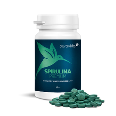 Spirulina Premium Pura Vida 200 Tabletes
