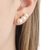 Kit Brinco Ear Cuff Três Pérolas E Piercing Folheado A Ouro - comprar online