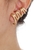 Brinco Ear Cuff Maxi Folheado A Ouro 18k