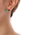 Brinco Ear Cuff Com Pedras Rubi Folheado A Ouro 18k - comprar online