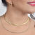 Gargantilha Choker Malha Fio Alemão Folheada Em Ouro 18k - comprar online