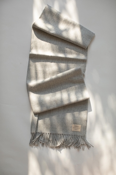 Bufandon Baby Alpaca - Gris Claro - comprar online