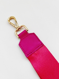 Llavero Cinta Coral y Fucsia - comprar online