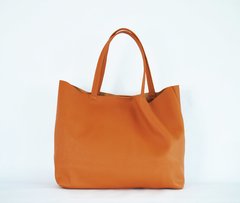 Maxi Picnic Naranja - MIKAI BAGS - Carteras y accesorios de cuero