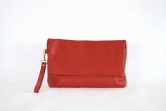 Clutch Rojo - MIKAI BAGS - Carteras y accesorios de cuero