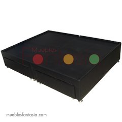 Base Cama Doble Dividida con Cajones - comprar online