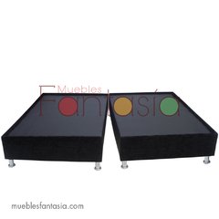 Combo Base Cama Semi Doble+Colchón+Almohada en internet