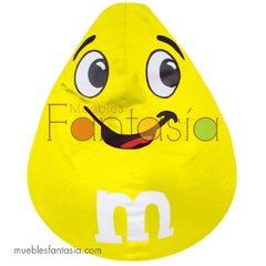 Puff M&M Lona Amarillo