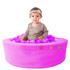 Piscina redonda Pelotas Rosadas / Muebles Fantasia - comprar online