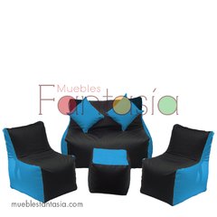 Sala Puff Sillas Cuerotex. - tienda online