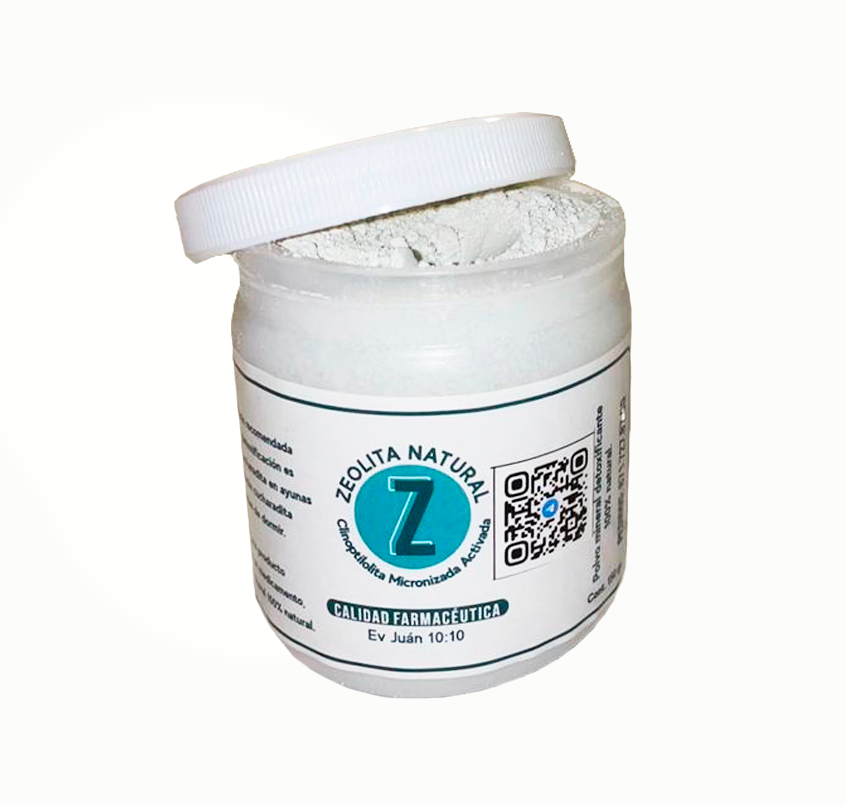 Zeolita Clinoptilolita Micronizada 96% de pureza 400 Gramos :  : Salud y Cuidado Personal
