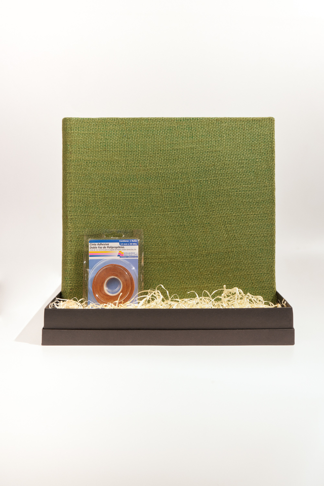 BOX Album Arpillera 30x33cm