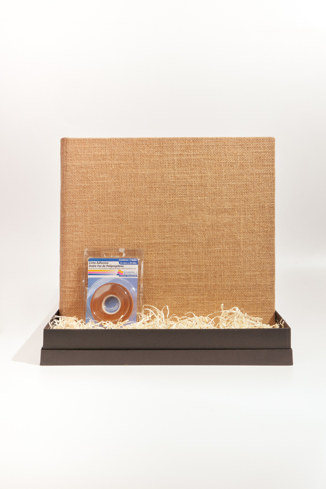 BOX Album Arpillera 30x33cm - comprar online
