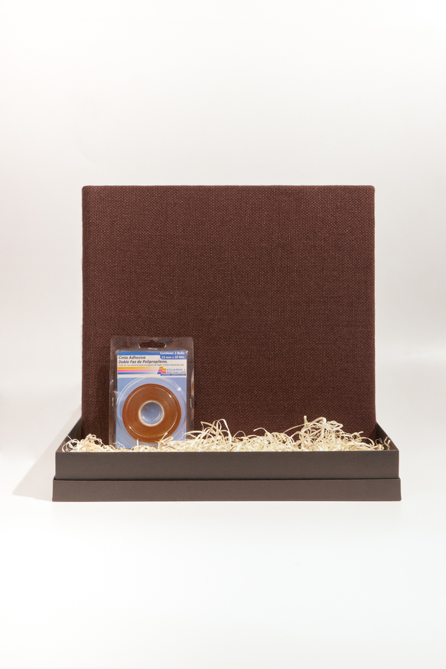 BOX Album Arpillera 30x33cm - tienda online