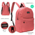 Mochila Urbana Escolar 17" Goodpak Naranja Lisa 35527 - comprar online