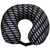 Almohada Crossover Cuello Inteligente Negro Logo Blanco - comprar online