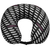 Almohada Crossover Cuello Inteligente Negro Logo Fucsia - comprar online