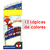 Lápices De Colores 12 Unidades Nenes Spiderman SP367 Cresko - tienda online