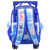 Mochila con carro 12" Las Pistas de Blue Cresko BL101 - La Nueve Equipajes