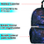 Imagen de Mochila Jansport Cross Town Urbana 26lts Poliester Reciclado NIGHT SKY JNS108