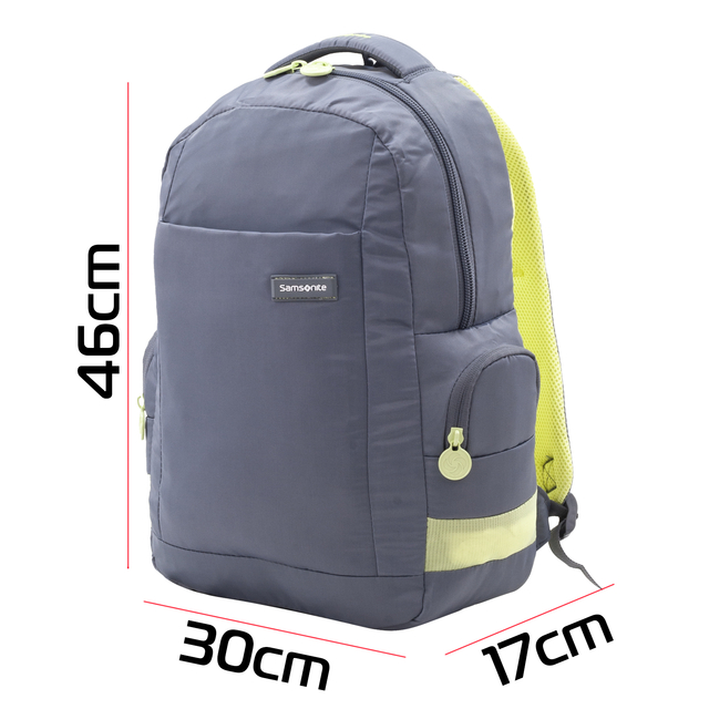 Mochila Ultimate Vulcan Portanotebook Samsonite gris jaspeada Garantia Oficial