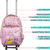 Mochila con carro Xtrem Run Pink Forest selva rosa 147874-A133 en internet