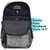 Mochila Xtrem Boogy Portanotebook 14,5 Silver Moon 132250-8836