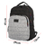 Mochila Xtrem Lifestyle Vermont Negra/Gris 143564-1062 - tienda online