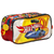 Combo Cartuchera Hot Wheels 76116 Wabro Rojo + Lapices Colores Avengers X 12 Unidades en internet