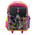 Mochila con carro Simones grande perro 18" SI183 negro