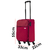 Set de Valijas American Tourister Frankfurt Rojo Grande Mediana Cabina - La Nueve Equipajes