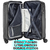 Imagen de Valija Sunside American Tourister Mediana Negro