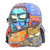 Mochila Zombie Infection Gamer con sonidos Cresko Amarilla OM114