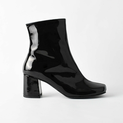 Bota Palma Charol Negro - comprar online