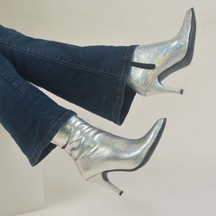 Bota Mónaco Plata Glitter - PRANA Zapatos