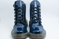 Borcegos Liverpool Charol Azul - tienda online