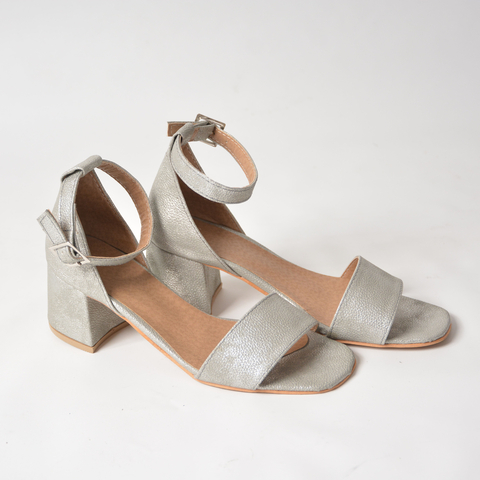 Sandalias Tropea Plata Perla