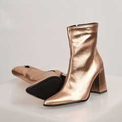 Bota Niza Cobre Glitter - tienda online