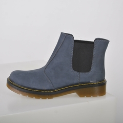 Bota Beatle Azul Gamuzado en internet